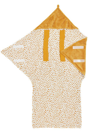 fleece wikkeldeken Cheetah honeygold