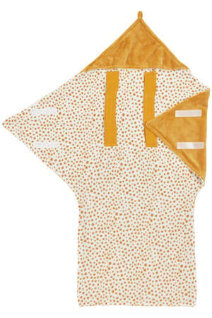 fleece wikkeldeken Cheetah honeygold