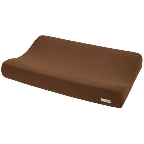 Meyco aankleedkussenhoes Knit basic chocolate afbeelding