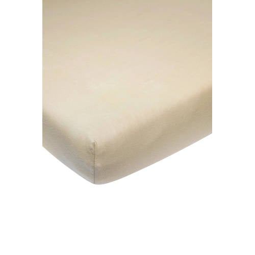Meyco katoenen junior hoeslaken 70x140/150 cm sand afbeelding