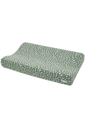 aankleedkussenhoes Cheetah forest green