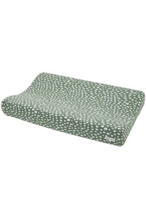 aankleedkussenhoes Cheetah forest green