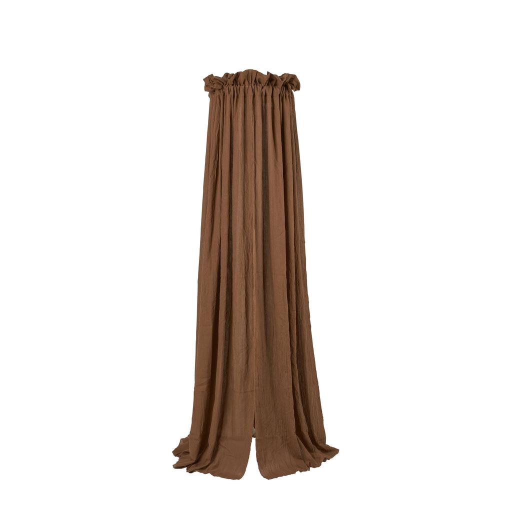 Meyco sluier uni chocolate