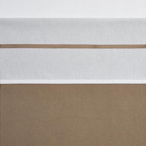 baby ledikantlaken Bies velvet 100x150 cm lichttaupe