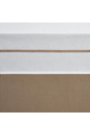baby ledikantlaken Bies velvet 100x150 cm lichttaupe