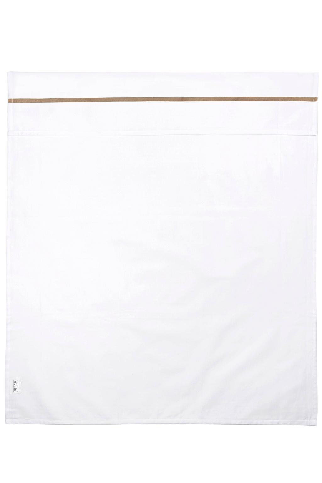Meyco baby ledikantlaken Bies velvet 100x150 cm lichttaupe
