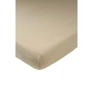 katoenen wieg hoeslaken 40x80/90 cm taupe