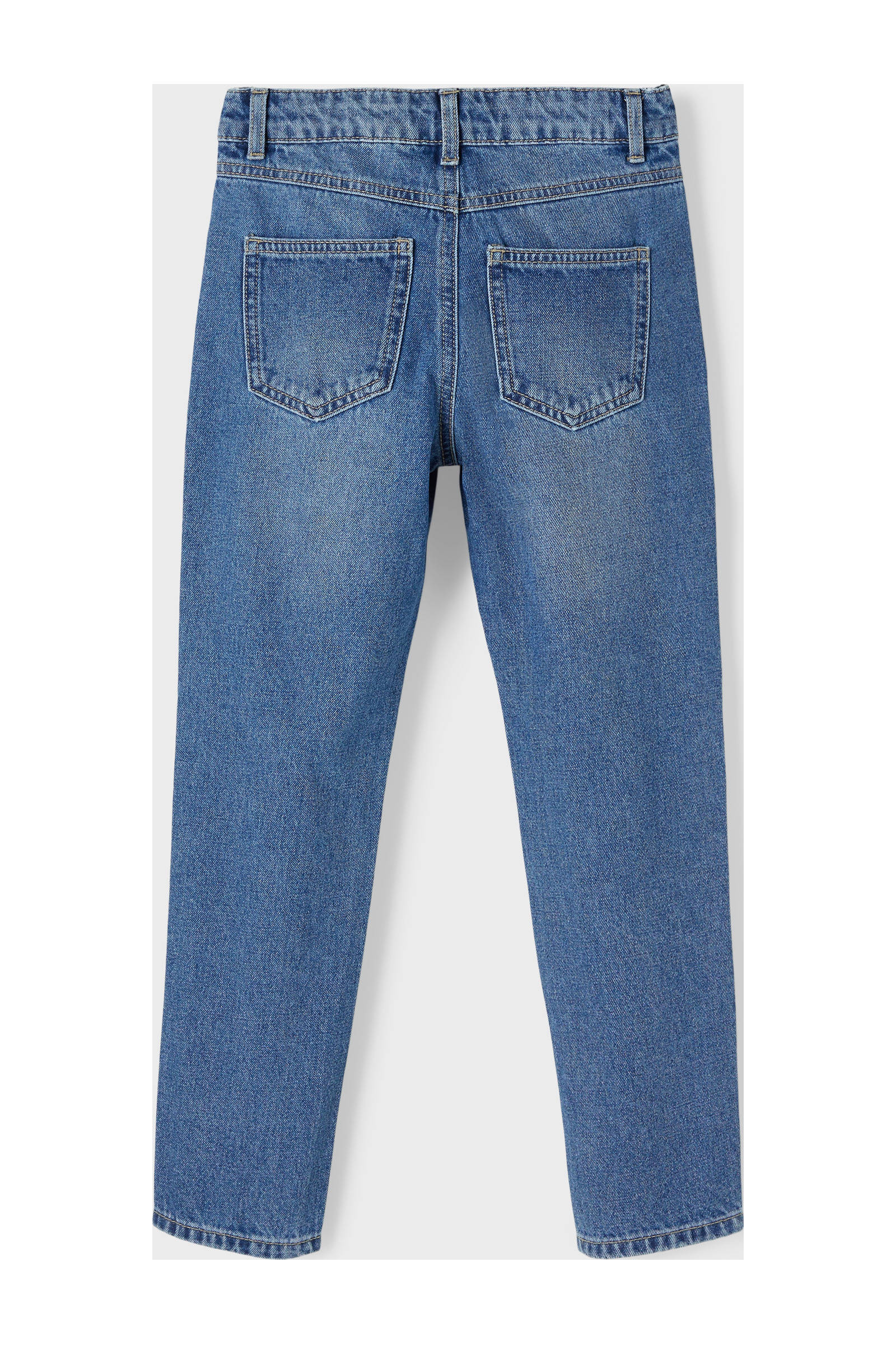 wehkamp Dames Kleding Broeken & Jeans Jeans Mom Jeans KIDS mom jeans NKFROSE stonewashed 