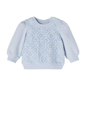 newborn baby sweater NBFDALIAH blauw