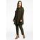 YOEK Loretta's Favourites extra slim fit broek van travelstof DOLCE olijfgroen