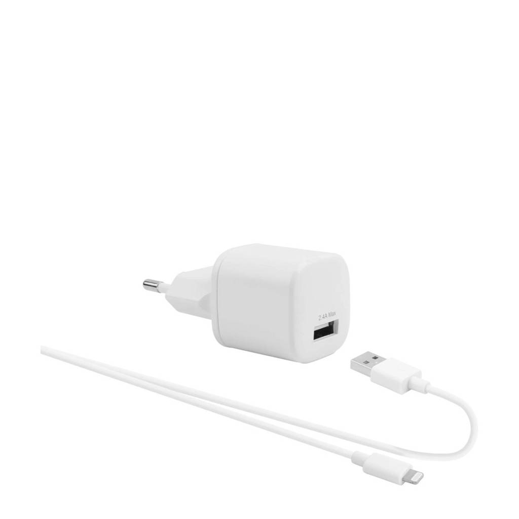 WeFix wandlader + laadsnoer (Wit)