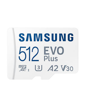 Wehkamp Samsung SamsungEVO+ flash geheugenkaart microSD 512GB aanbieding