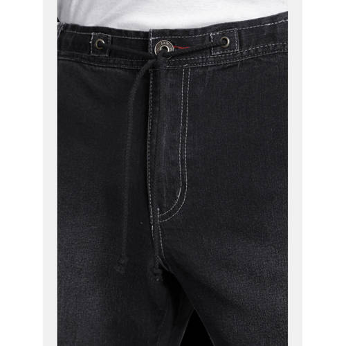 Jan Vanderstorm loose fit jeans VERTTI Plus Size zwart afbeelding