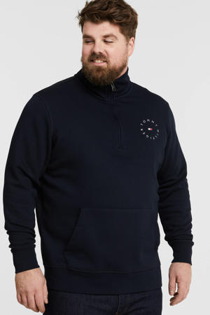 sweater Roundall Graphic Plus Size met logo desert sky