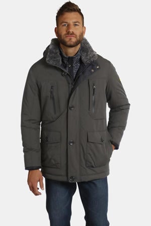 parka jas BOTULFR Plus Size olijfgroen