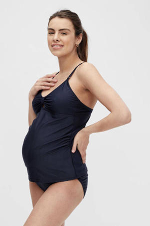zwangerschapstankini MLFRIDA donkerblauw