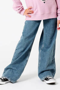 America Today Junior wide leg jeans Olivia stonewashed, Stonewashed