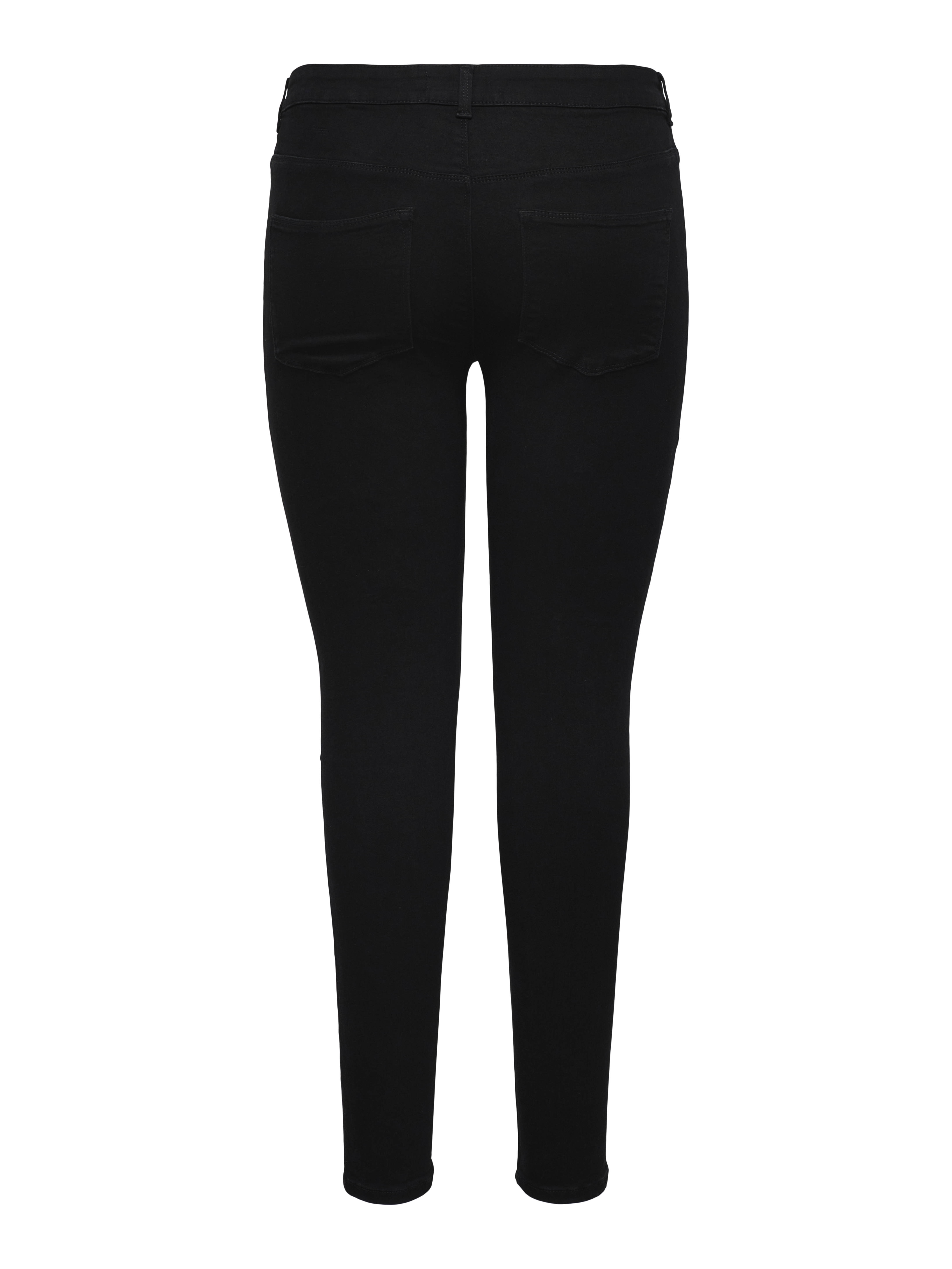 ONLY CARMAKOMA high waist skinny jegging CARHUBA zwart | wehkamp