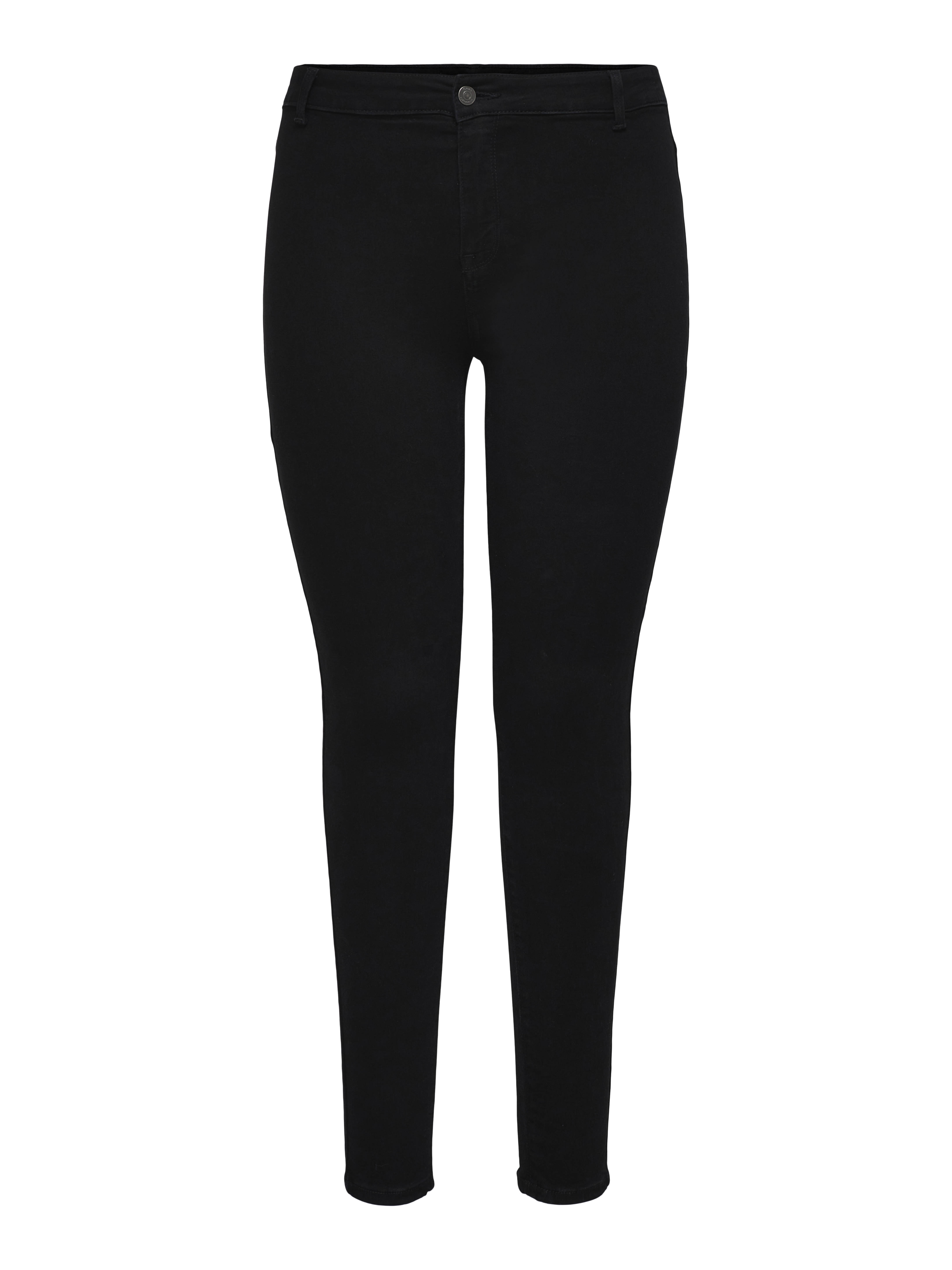 ONLY CARMAKOMA high waist skinny jegging CARHUBA zwart | wehkamp