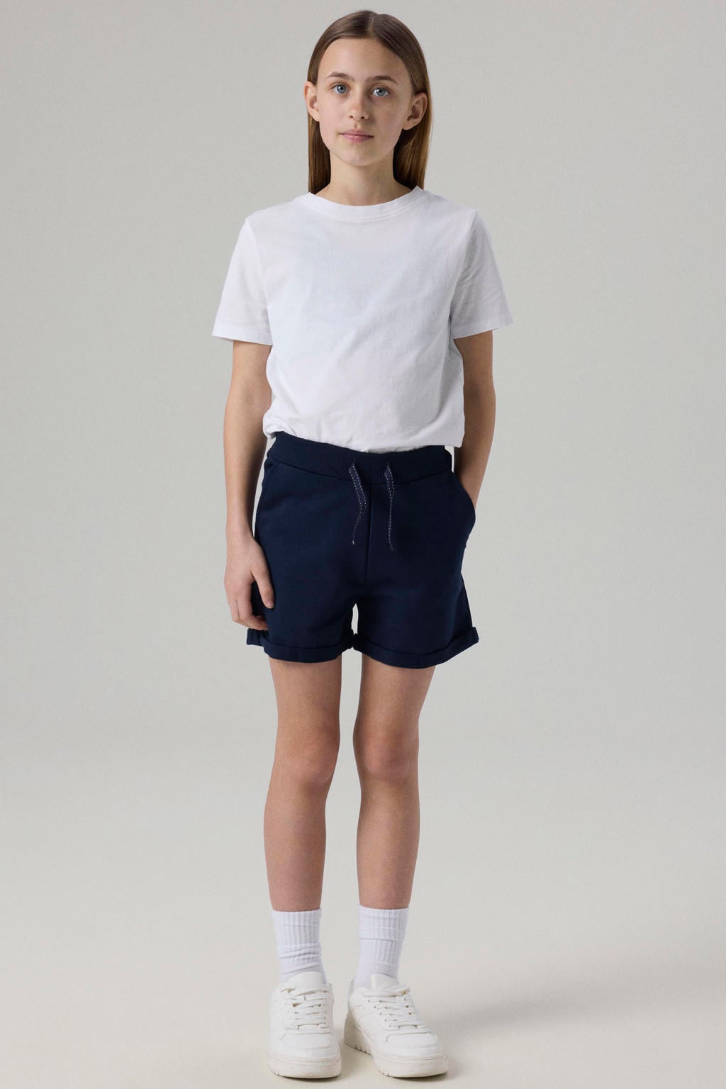 NAME IT KIDS sweatshort - donkerblauw