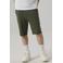 NAME IT KIDS regular fit sweatshort NKMVERMO donkergroen