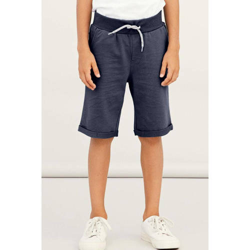 NAME IT KIDS regular fit sweatshort NKMVERMO donkerblauw afbeelding