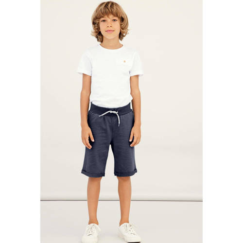 NAME IT KIDS regular fit sweatshort NKMVERMO donkerblauw afbeelding