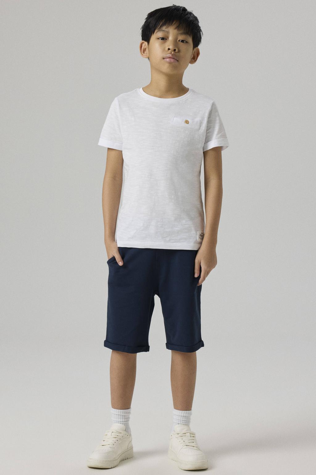 NAME IT KIDS regular fit sweatshort NKMVERMO donkerblauw