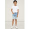 NAME IT KIDS slim fit jeans bermuda NKMSOFUS light denim