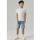 NAME IT KIDS slim fit jeans bermuda NKMSOFUS light denim