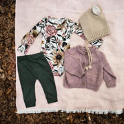 thumbnail: WildWood baby slim fit broek groen