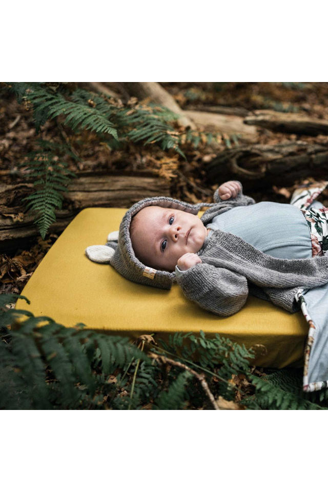 Oprechtheid moreel Aanvulling WildWood katoenen baby wieg hoeslaken 40x80 cm Ochre | wehkamp