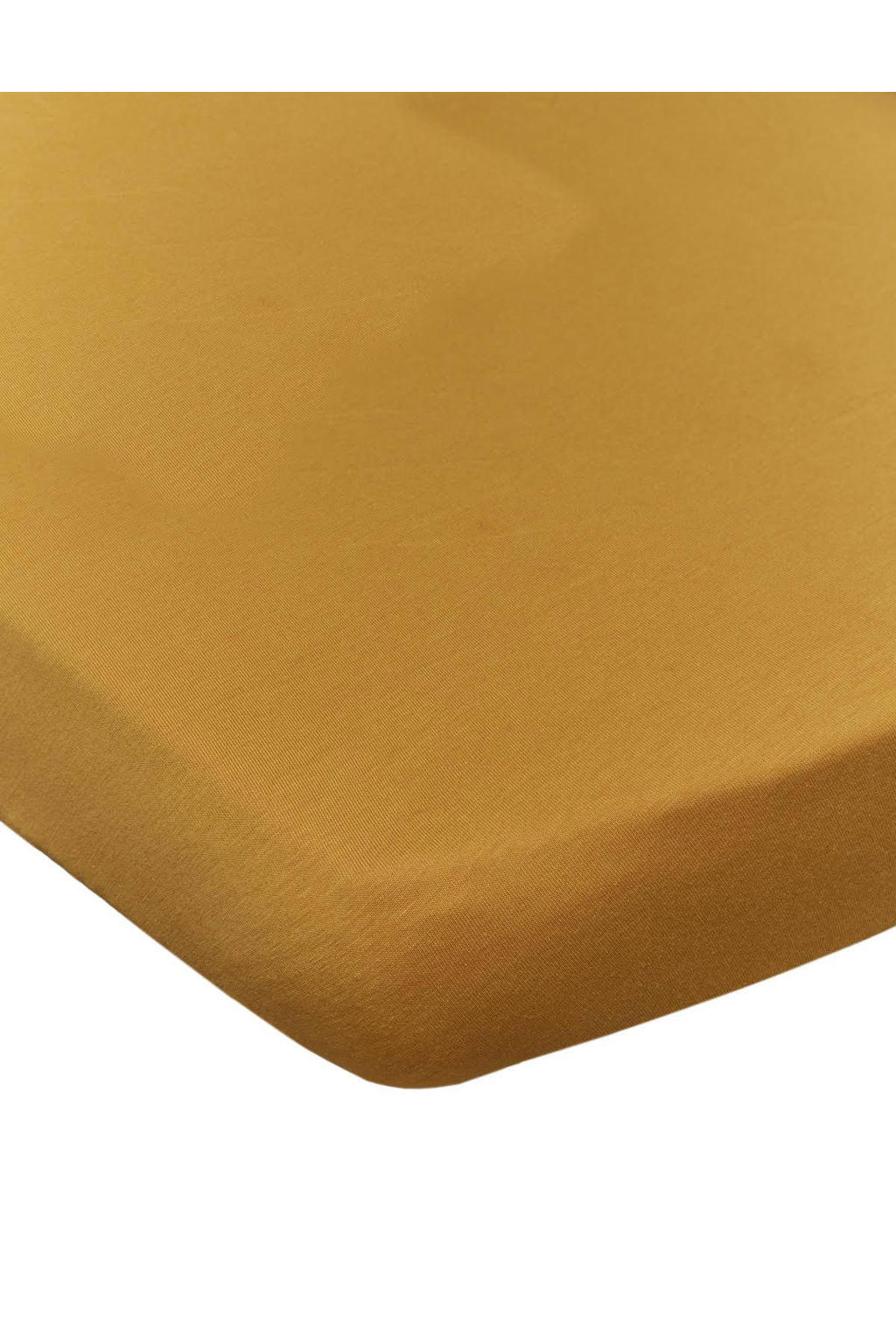 WildWood katoenen baby wieg hoeslaken 40x80 cm Ochre