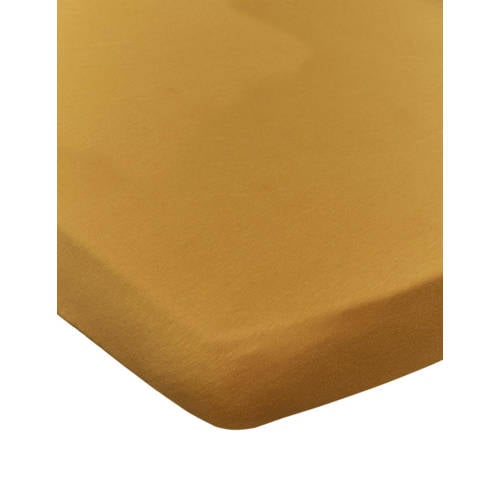 WildWood katoenen baby wieg hoeslaken 40x80 cm Ochre afbeelding