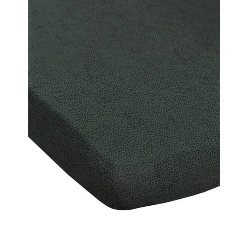 WildWood katoenen baby ledikant hoeslaken 70x140 cm Pine Dots afbeelding