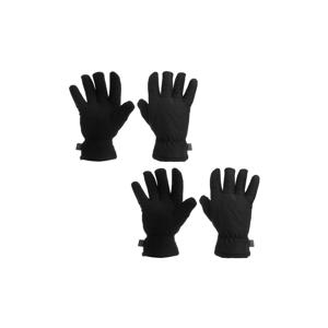 thermo handschoenen - set van 2 zwart