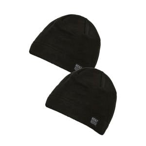 thermo muts - zwart (set van 2)