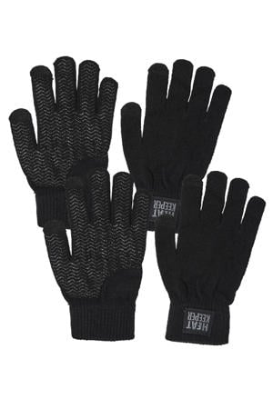 handschoenen - set van 2 zwart