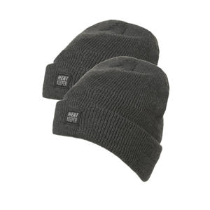 thermo muts - set van 2 antraciet