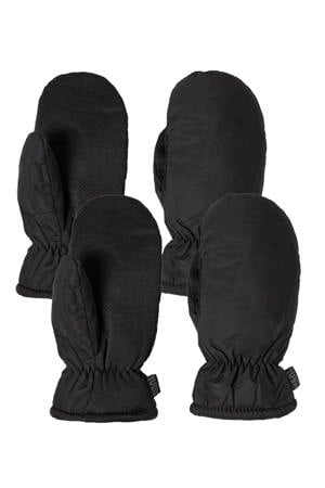 thermo wanten - zwart (set van 2)