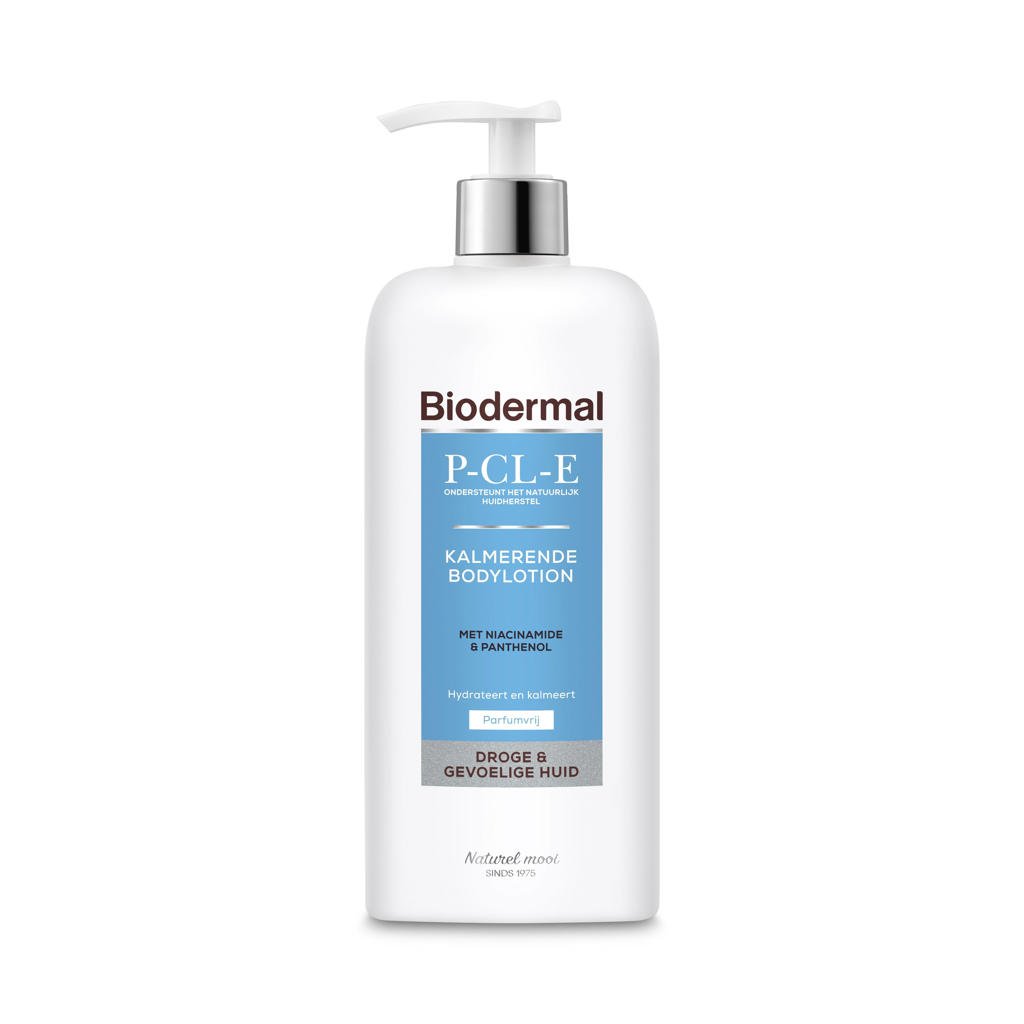 Biodermal P-CL-E kalmerende bodylotion voor de droge & gevoelige huid - met niacinamide - parfumvrij - 400 ml
