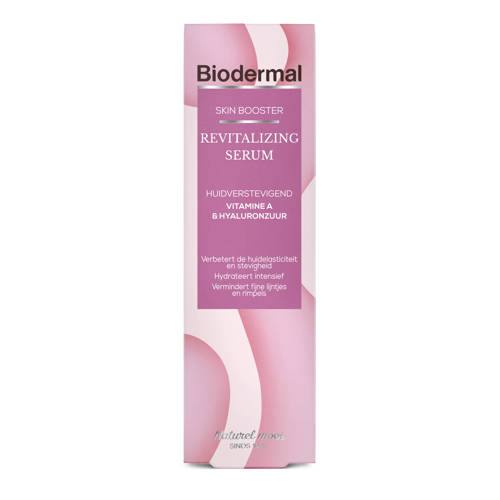 Biodermal Skin Booster Revitalizing serum – Verbetert de huidelasticiteit en bied stevigheid met hyaluronzuur en vitamine A - hyaluronzuur serum - 30...