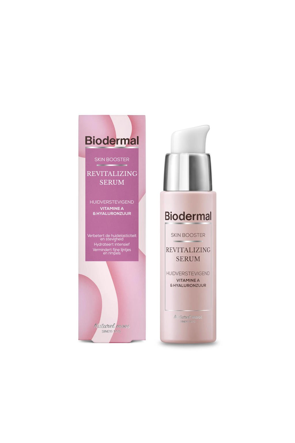 Biodermal Skin Booster Revitalizing serum – Verbetert de huidelasticiteit en bied stevigheid met hyaluronzuur en vitamine A - hyaluronzuur serum - 30 ml