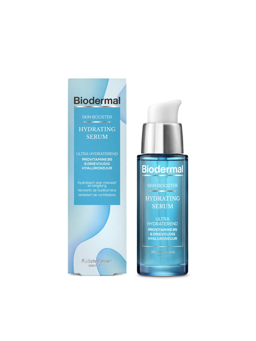 Biodermal Skin Booster Hydrating serum –  Hydrateert zeer intensief en langdurig met hyaluronzuur en vitamine B - hyaluronzuur serum - 30 ml