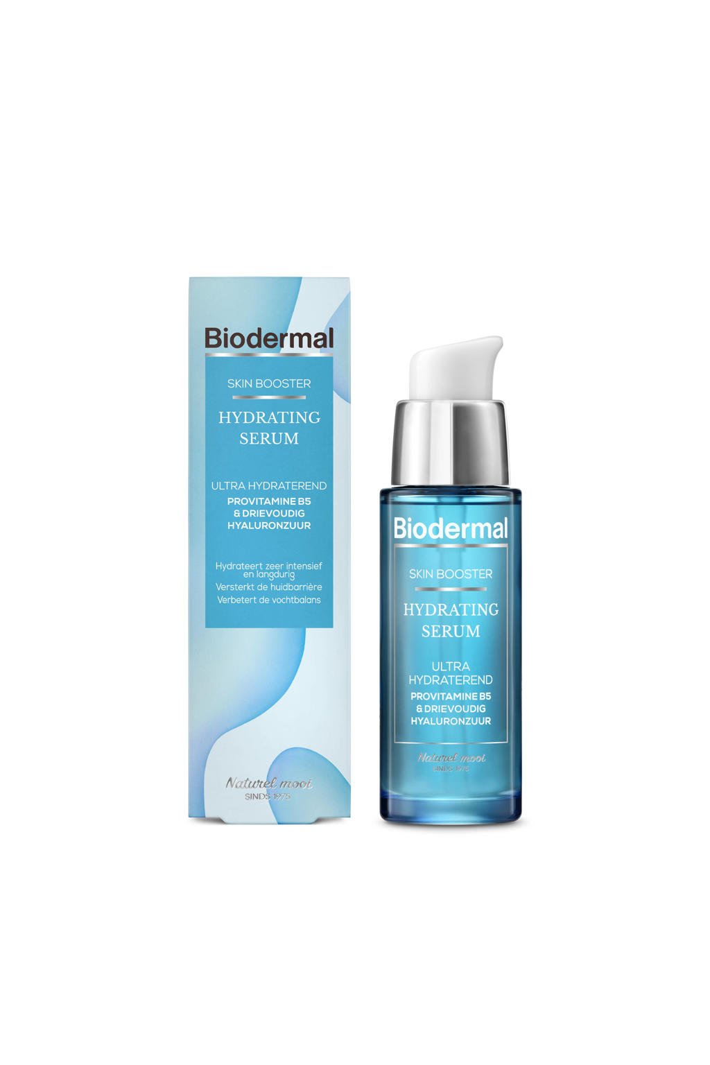Biodermal Skin Booster Hydrating serum –  Hydrateert zeer intensief en langdurig met hyaluronzuur en vitamine B - hyaluronzuur serum - 30 ml