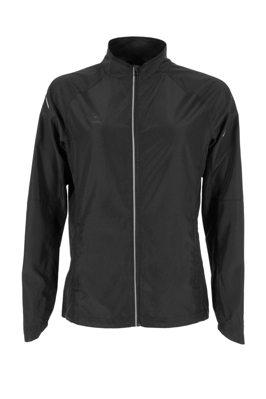 Zeagoo Sportjack voor dames, slimfit, hardloopjack, fitnessjas, lange mouwen, licht, trainingsjack met duimgat, ritssluiting, opstaande kraag, ademend, sneldrogend, yoga, joggen, sport top, Oudroze, S