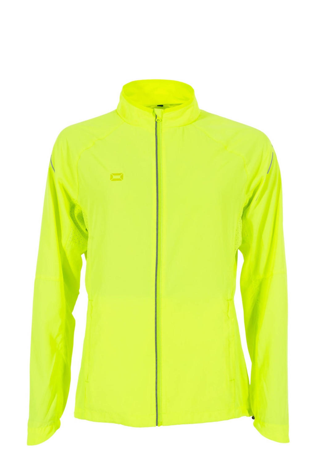 Stanno hardloopjack neon geel
