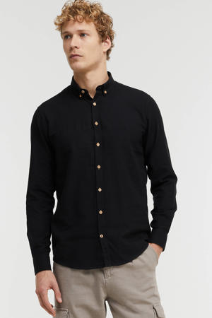regular fit overhemd Johan Diego black