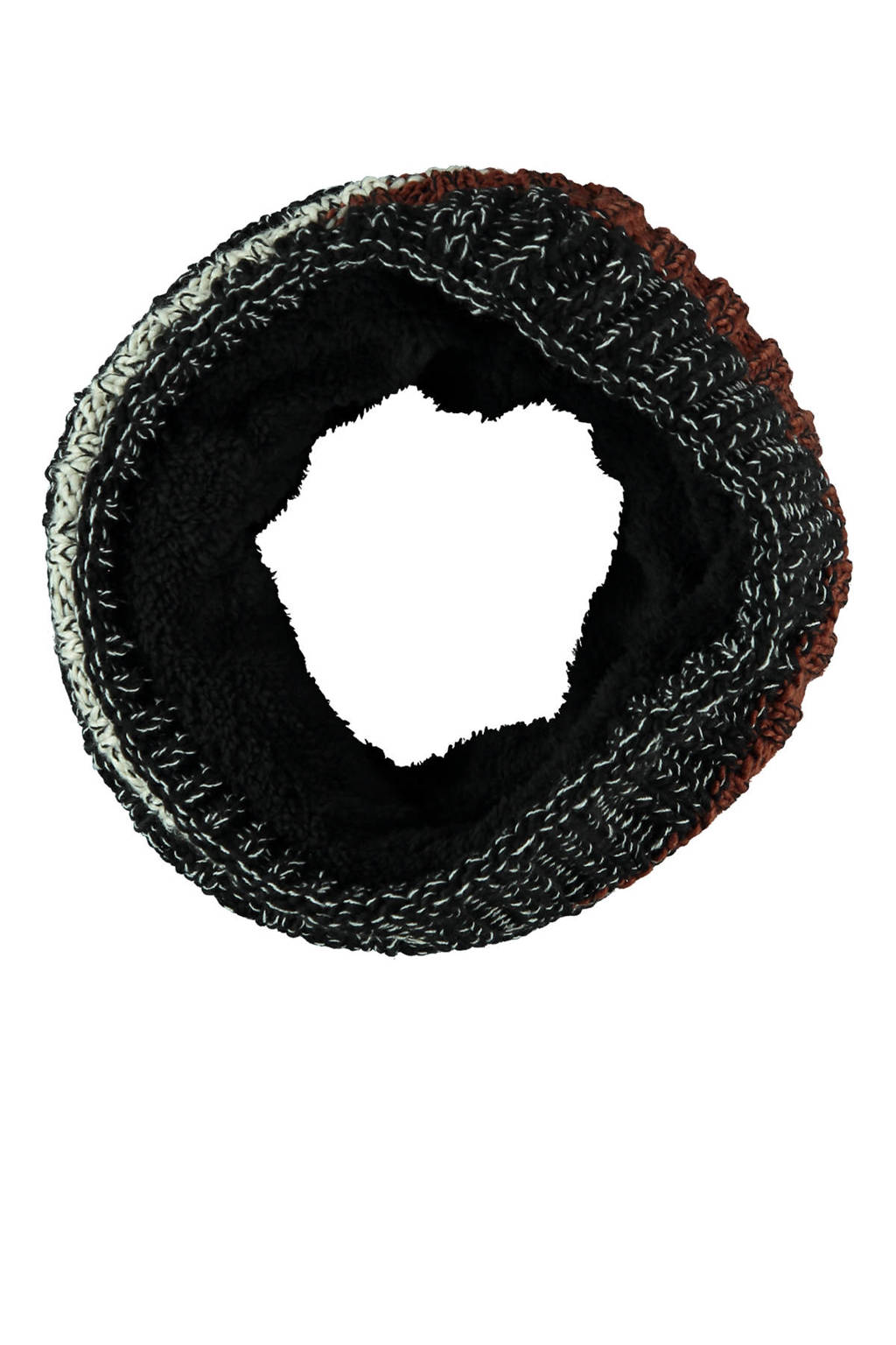 Sarlini colsjaal bruin, bruin multi