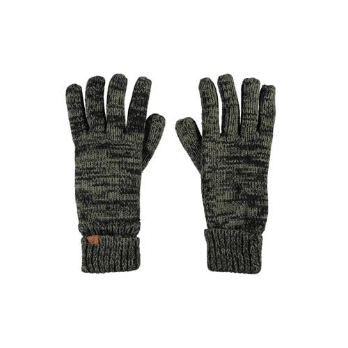Sarlini handschoenen gemeleerd kaki afbeelding
